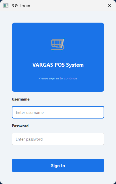 POS Checkout Screen