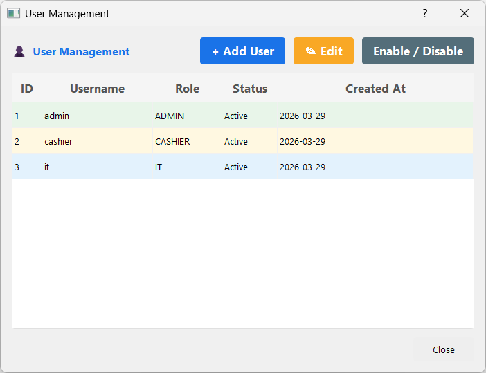 POS Screen 7
