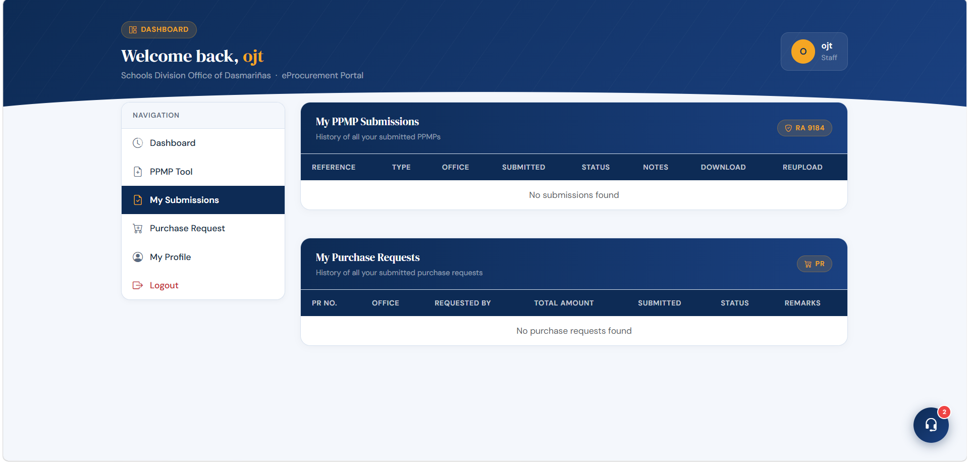 Document Tracking View